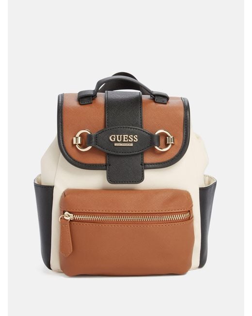 Guess Factory Brown Genelle Backpack