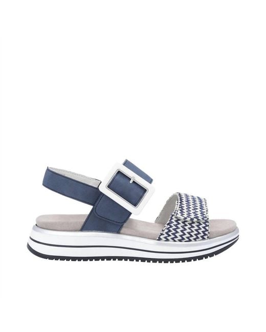 Remonte Blue Jocelyn Strap Sandals