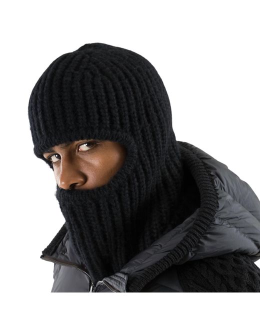 Parajumpers Black Knit Balaclava