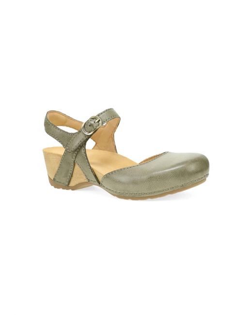 Dansko Metallic Tiffani Open Back Mary Janes Sandal