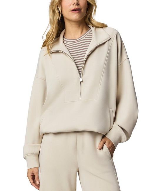 Splendid Natural Scubasoft 1/4-Zip Pullover