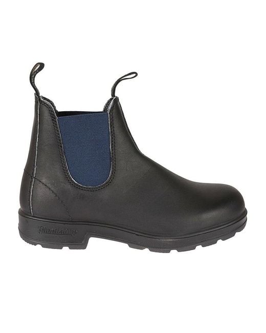 Blundstone Black Smooth Leather Ankle Boots