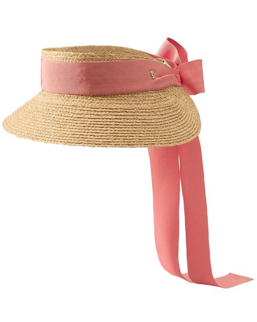 Helen Kaminski Pink Sabina Straw Hat