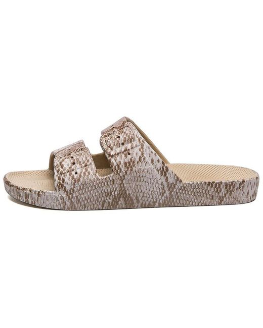 FREEDOM MOSES Brown Two Band Sandal