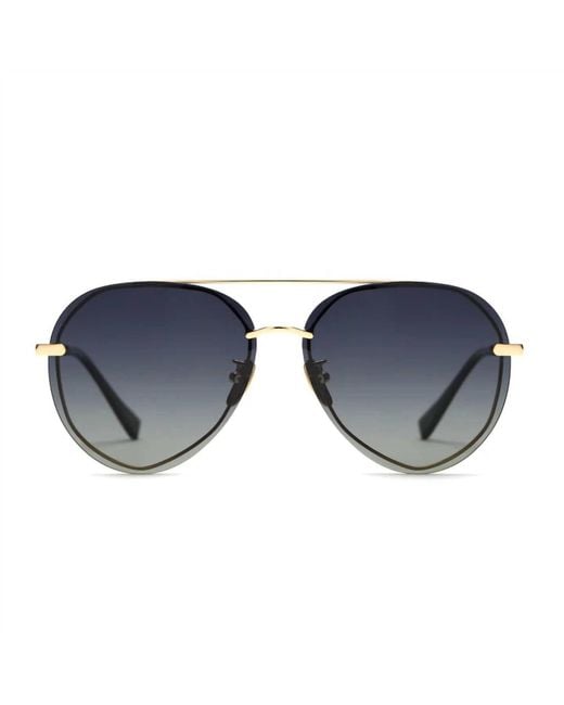 DIFF Blue Lenox Sunglasses