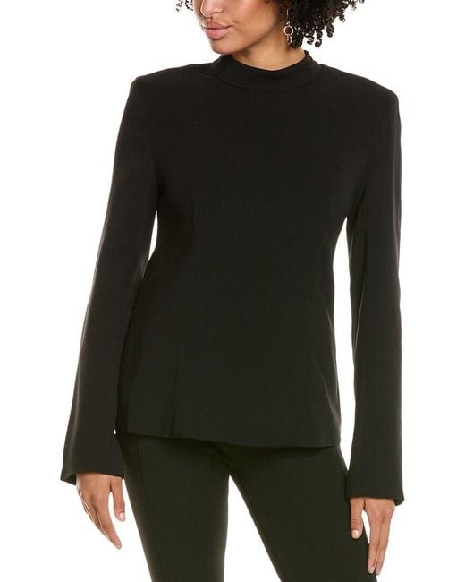 Solid & Striped Black The Ronit Top