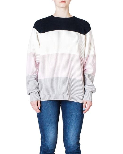 6397 Black Striped Raglan Sweater