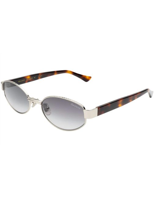 Illesteva Black Bellagio A Sunglasses