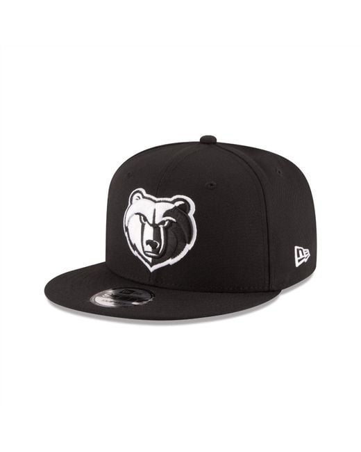 KTZ Black Memphis Grizzlies Basic 9Fifty Snapback Hat for men
