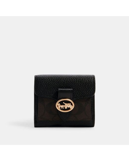 coach outlet black wallet