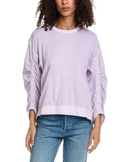 Grey State Purple Pullover