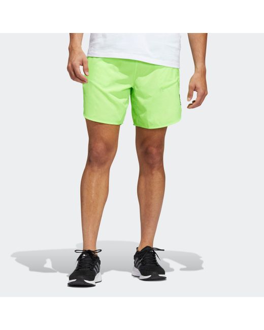 adidas Neon Training Shorts in Green for Men | Lyst