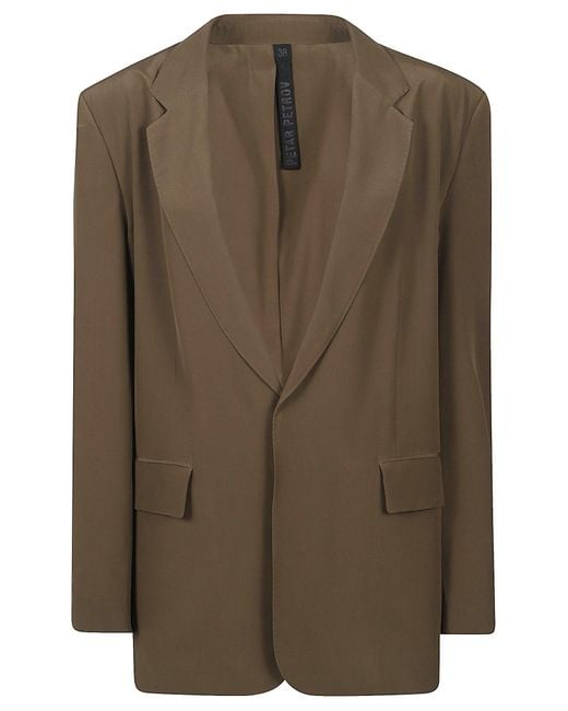 Petar Petrov Green Soft Adjustable Tailored Jacket