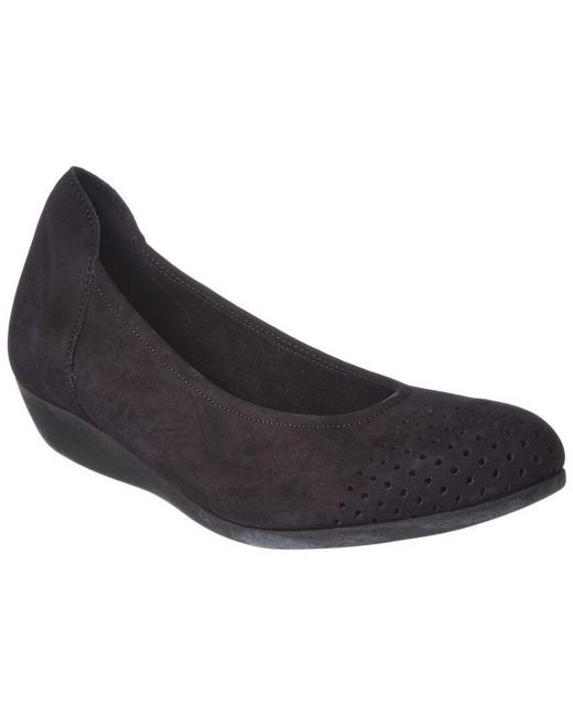 Arche Blue Onara Leather Flat