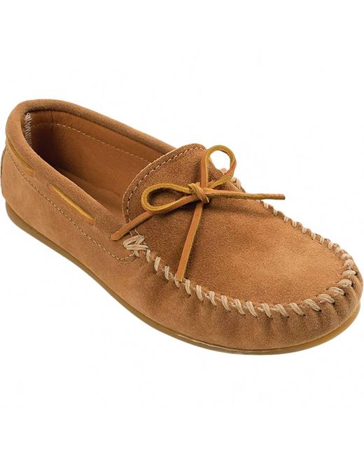 Minnetonka Brown Classic Moccasin for men