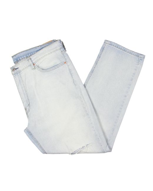 Levi's Blue Light Wash Denim Bootcut Jeans for men