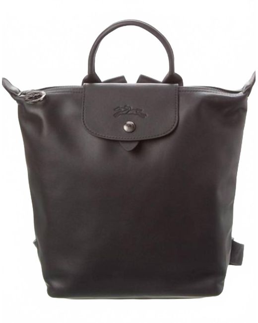 Longchamp Black Tra S Backpack