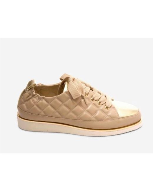 Vaneli Black Quest Quilted Leather Sneaker