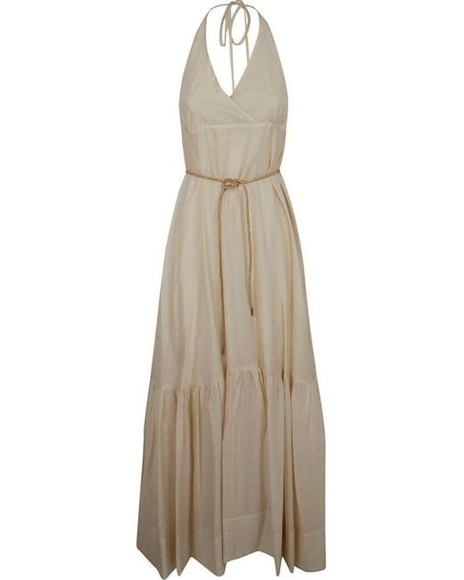 Blugirl Blumarine Natural Tencel Dress