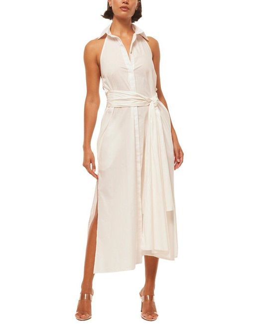 MISA Los Angles White Jessika Dress