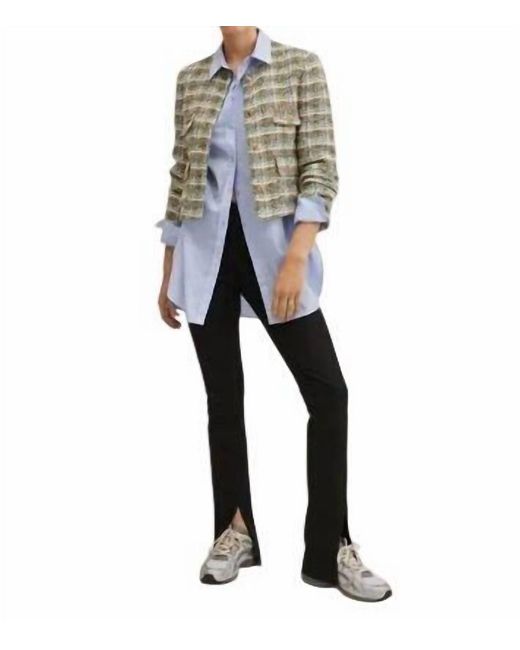 TRUTH BY REPUBLIC Blue Tweed Jacket
