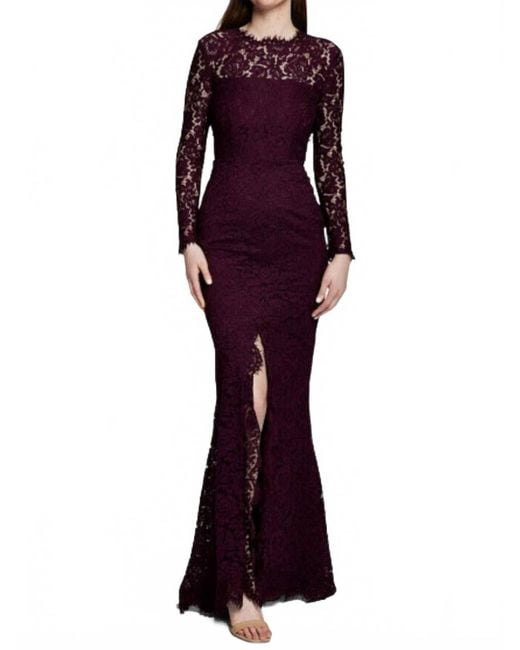 chinese dress ladies Pre-Loved Rachel Zoe Women's Lace Midi Dress Azalea Red Size 10 with Tags   Elle & Beck