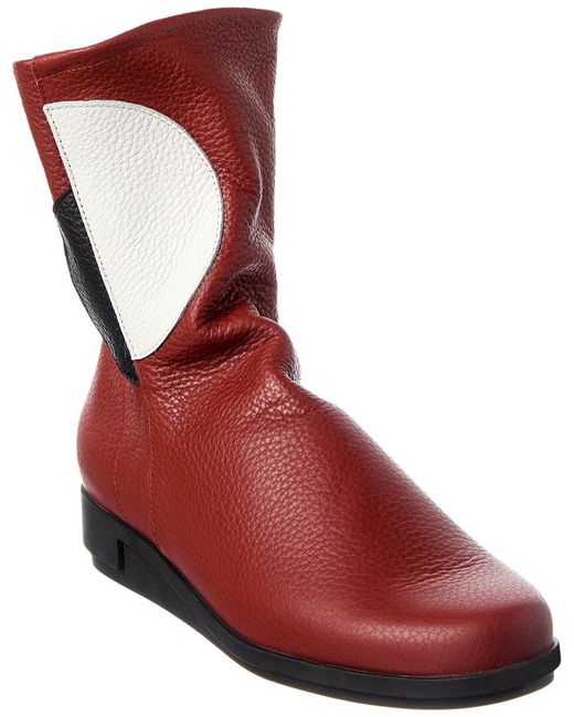 Arche Red Dayoon Leather Boot