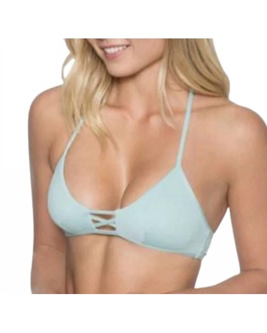 B. Swim Blue Beach Side Top