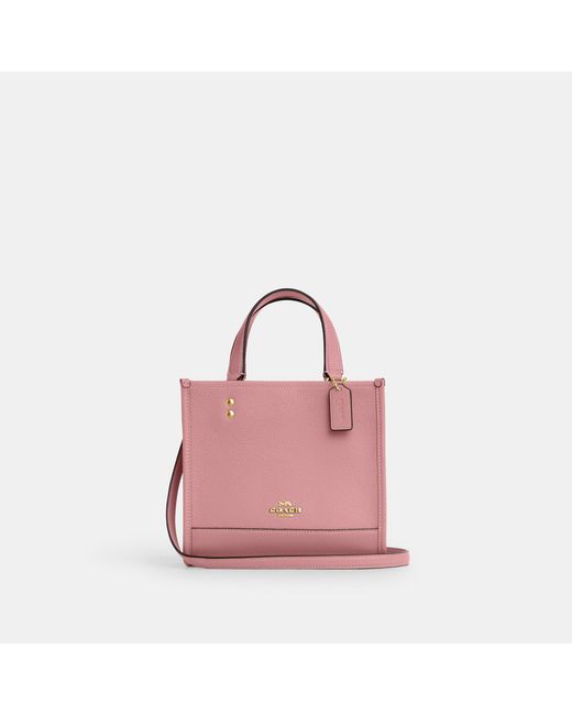 COACH Pink Dempsey Tote 22