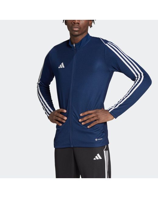 Adidas Blue Tiro 23 League Training Jacket for men