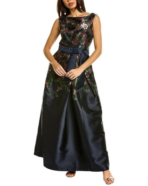 Kay Unger Genevieve Gown in Black