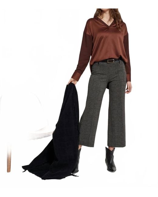 Lyssé Black Token Pullover Blouse