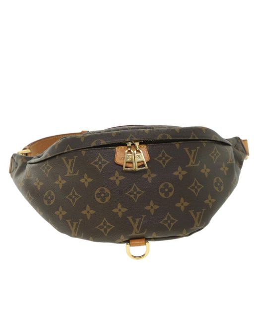 Louis Vuitton Brown Bum Bag Canvas Shoulder Bag (pre-owned)