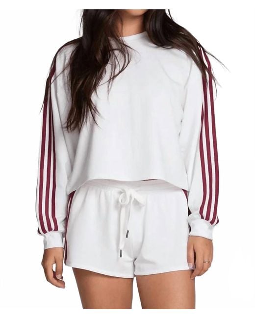 Chaser Brand White Cloud Sweatshirt