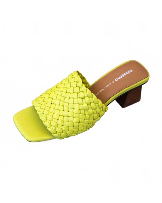 Gioseppo Yellow Colrain Sandal