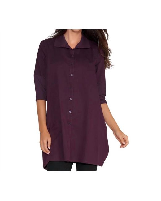 Stella Carakasi Purple Tiburon Icon Tunic