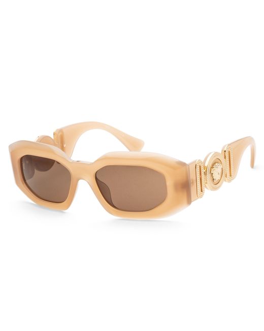 Versace Natural 54mm Beige Sunglasses Ve4425u-546773-54 for men
