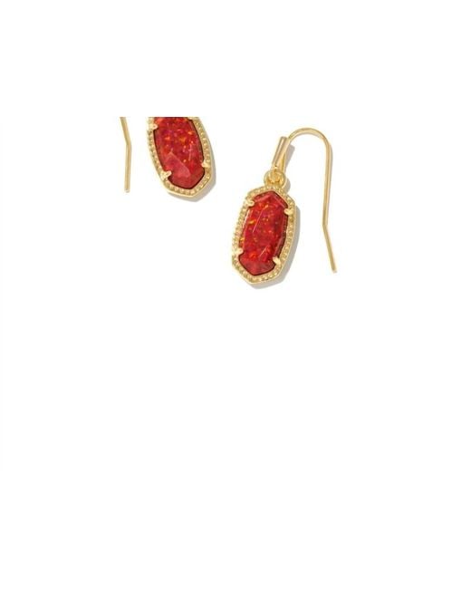 Kendra Scott Black Lee Drop Earrings