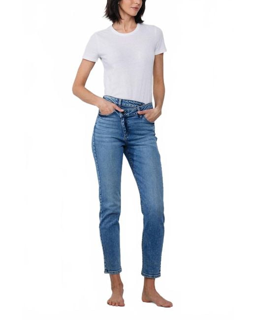 Sneak Peek Blue Warped Jeans