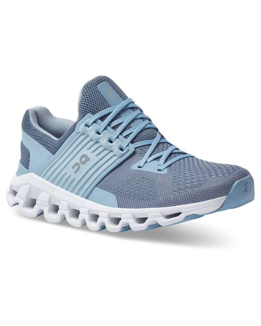 On Shoes Blue Cloudswift 2 Running Shoes ( B Width )