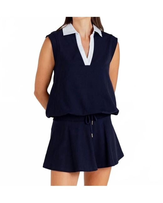 Sundays Blue Julia Top