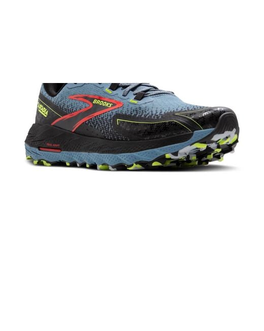 Brooks Black Cascadia 18 Trail-Running Shoes for men