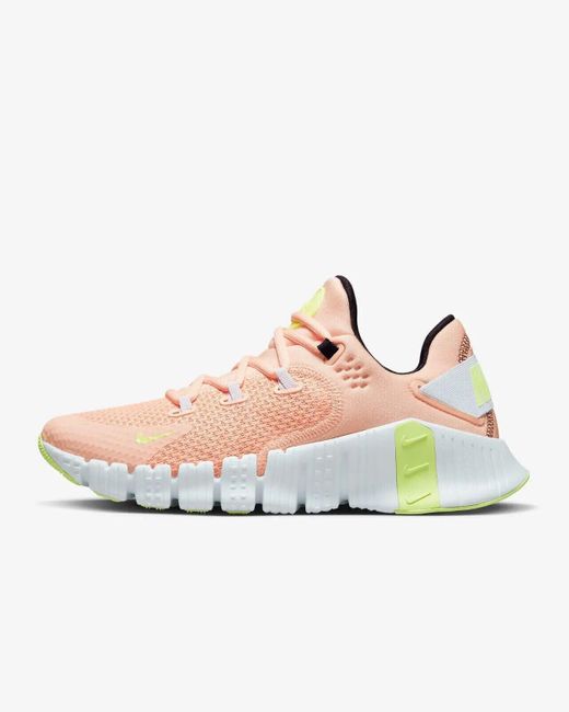 Nike Pink Free Metcon 4 Cz0596-800 Arctic Orange White Workout Shoes Sga211