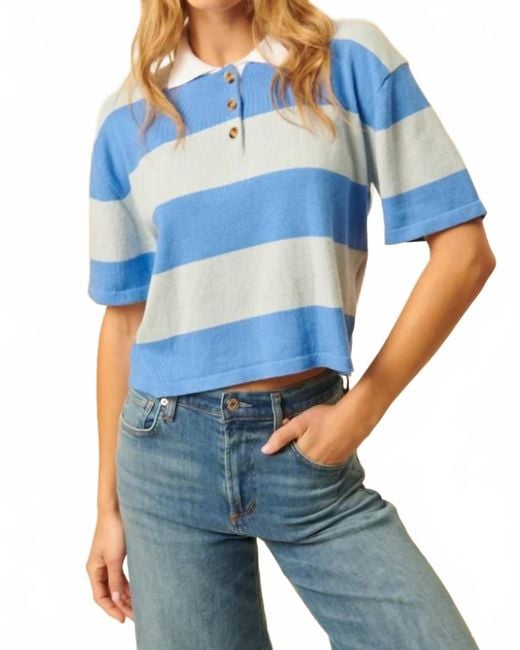 John + Jenn Blue Tarik Top