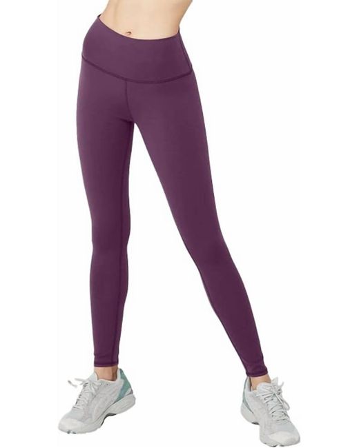Alo Yoga Purple High-waist Airbrush legging