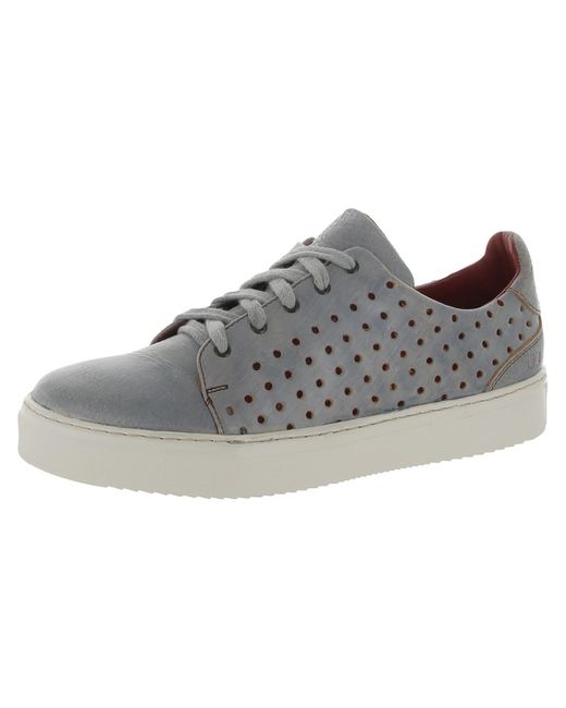 Bed Stu Gray Lyne Leather Lace-up Oxfords