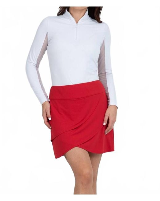 IBKUL Layered Tulip Skort
