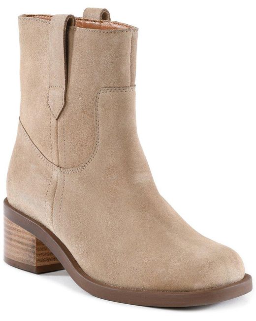 Seychelles Brown Mid Suede Boot
