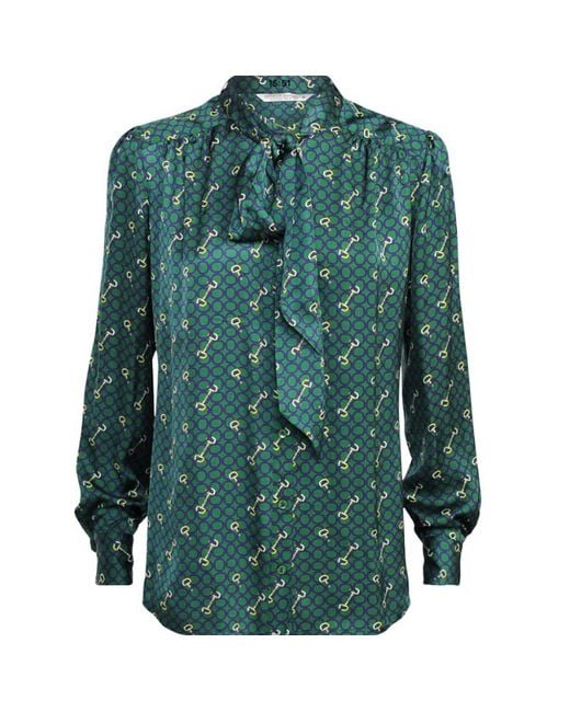 Summum Green Bits And Rounds Blouse
