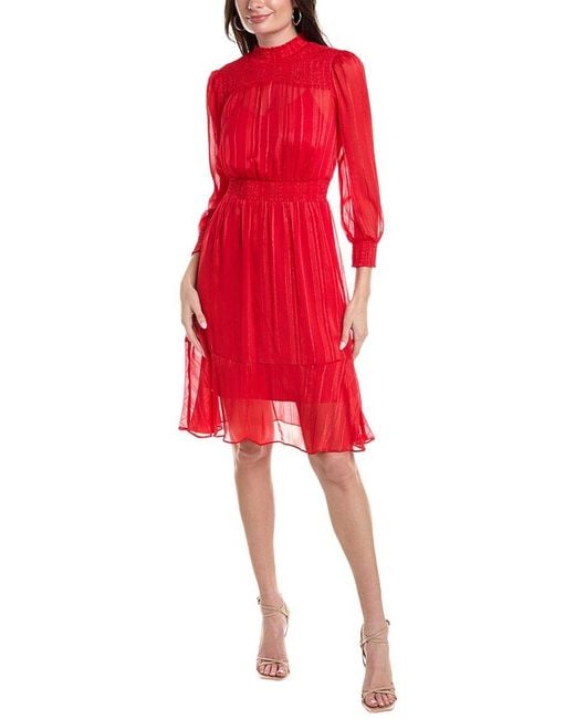 Nanette Lepore Red Mini Dress